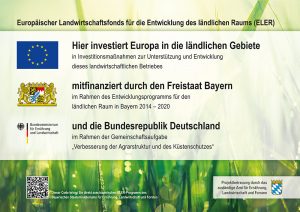 Tafel Europäischer Landwirtschaftsfonds für die Entwicklung des ländlichen Raums (ELER)